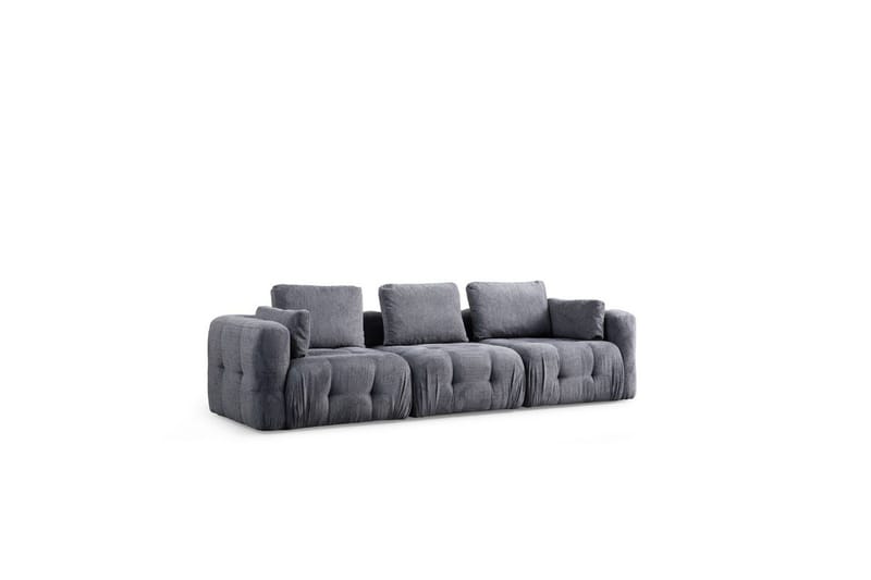Yvara Soffa 3-sits - Grå - Möbler - Vardagsrum - Soffor - Modulsoffor - Komplett modulsoffa