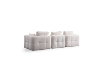 Yvara Soffa 3-sits - Vit - Möbler - Vardagsrum - Soffor - Modulsoffor - Komplett modulsoffa