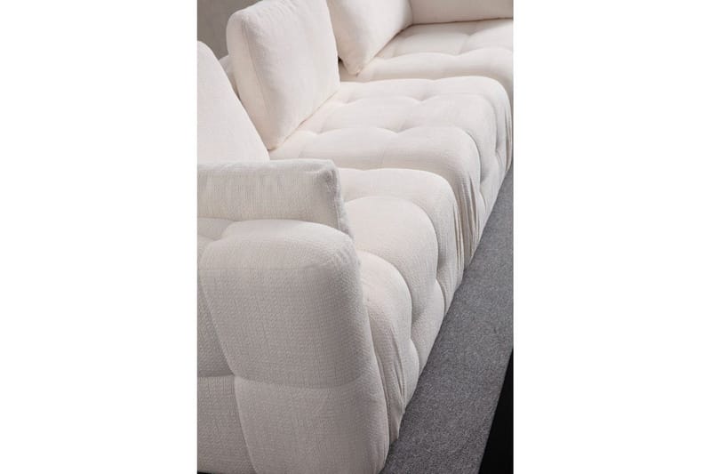 Yvara Soffa 3-sits - Vit - Möbler - Vardagsrum - Soffor - Modulsoffor - Komplett modulsoffa