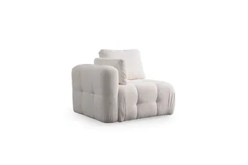 Yvara Soffa 3-sits - Vit - Möbler - Vardagsrum - Soffor - Modulsoffor - Komplett modulsoffa
