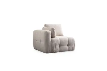 Yvara Soffa med Divan 2-sits - Beige - Möbler - Vardagsrum - Soffor - Modulsoffor - Komplett modulsoffa
