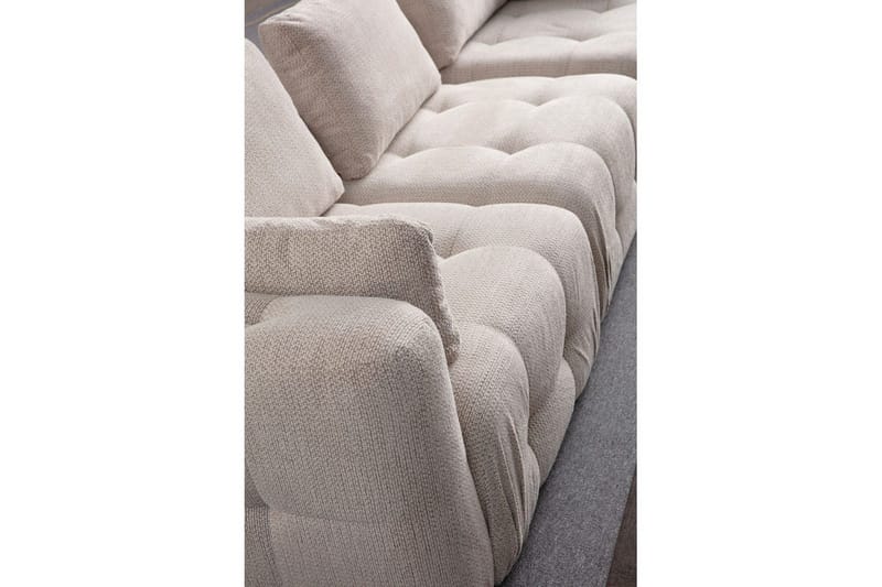 Yvara Soffa med Divan 2-sits - Beige - Möbler - Vardagsrum - Soffor - Modulsoffor - Komplett modulsoffa