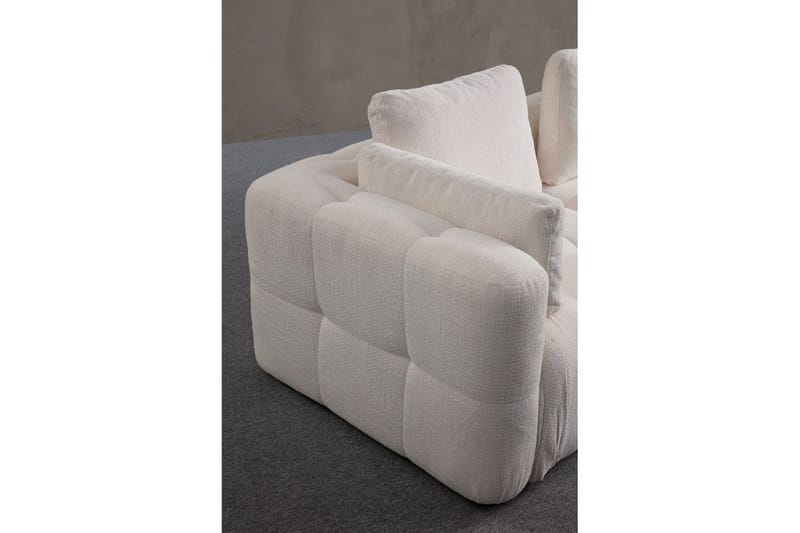 Yvara Soffa med Divan 2-sits - Beige - Möbler - Vardagsrum - Soffor - Divansoffa & schäslong