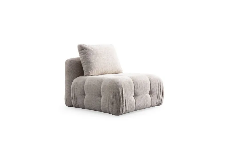 Yvara Soffa med Divan 4-sits - Beige - Möbler - Vardagsrum - Soffor - Modulsoffor - Komplett modulsoffa