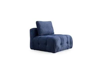 Yvara Soffa med Divan 4-sits - Blå - Möbler - Vardagsrum - Soffor - Modulsoffor - Komplett modulsoffa