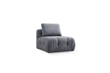 Yvara Soffa med Divan 4-sits - Grå - Möbler - Vardagsrum - Soffor - Modulsoffor - Komplett modulsoffa