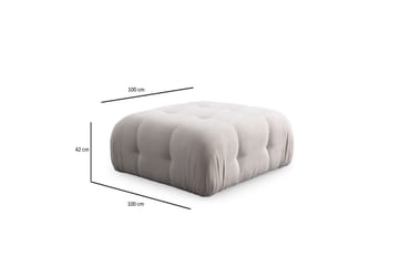Yvara Soffa med Divan 4-sits - Vit - Möbler - Vardagsrum - Soffor - Modulsoffor - Komplett modulsoffa