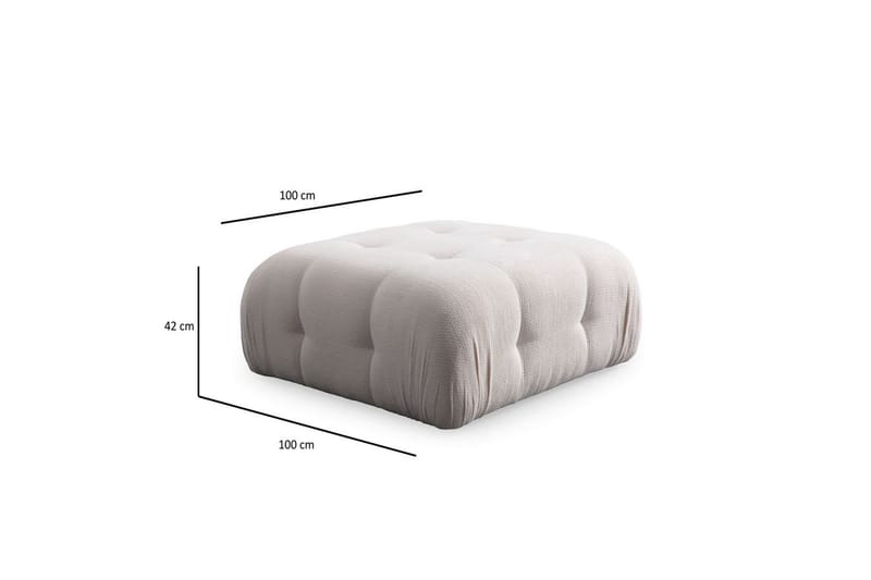 Yvara Soffa med Divan 4-sits - Vit - Möbler - Vardagsrum - Soffor - Divansoffa & schäslong