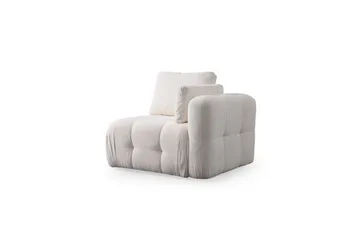 Yvara Soffa med Divan 4-sits - Vit - Möbler - Vardagsrum - Soffor - Modulsoffor - Komplett modulsoffa