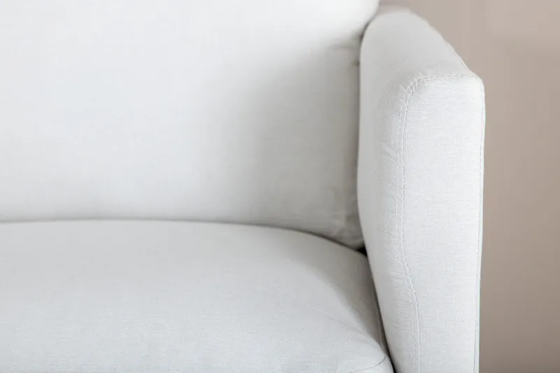 Zoom 2-sits Soffa - Vit - Möbler - Vardagsrum - Soffor - 2-sits soffor