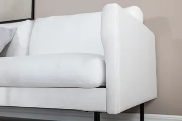 Zoom 2-sits Soffa - Vit - Möbler - Vardagsrum - Soffor - 2-sits soffor
