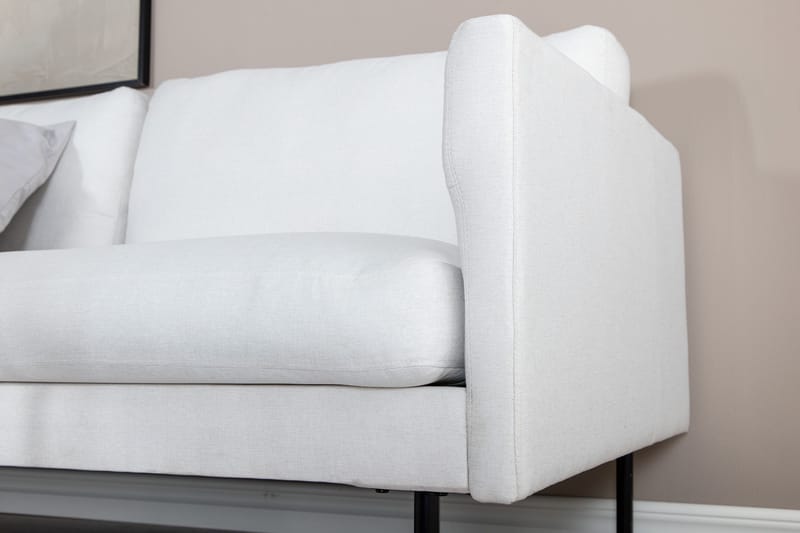 Zoom 2-sits Soffa - Vit - Möbler - Vardagsrum - Soffor - 2-sits soffor