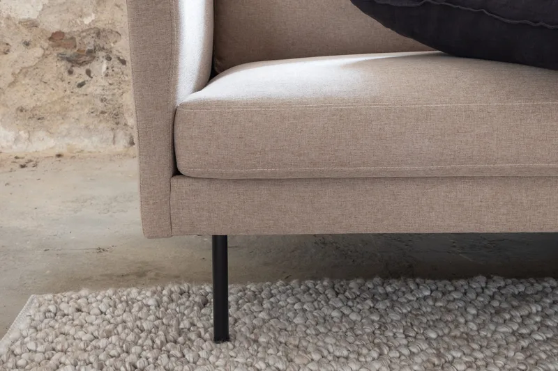 Zoom 3-sits Soffa - Brun - Möbler - Vardagsrum - Soffor - 3-sits soffor