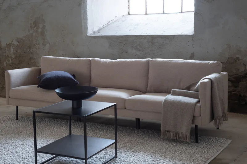 Zoom 3-sits Soffa - Brun - Möbler - Vardagsrum - Soffor - 3-sits soffor