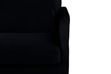 Zoom 3-sits Soffa Sammet - Svart - Möbler - Vardagsrum - Soffor - Sammetssoffor