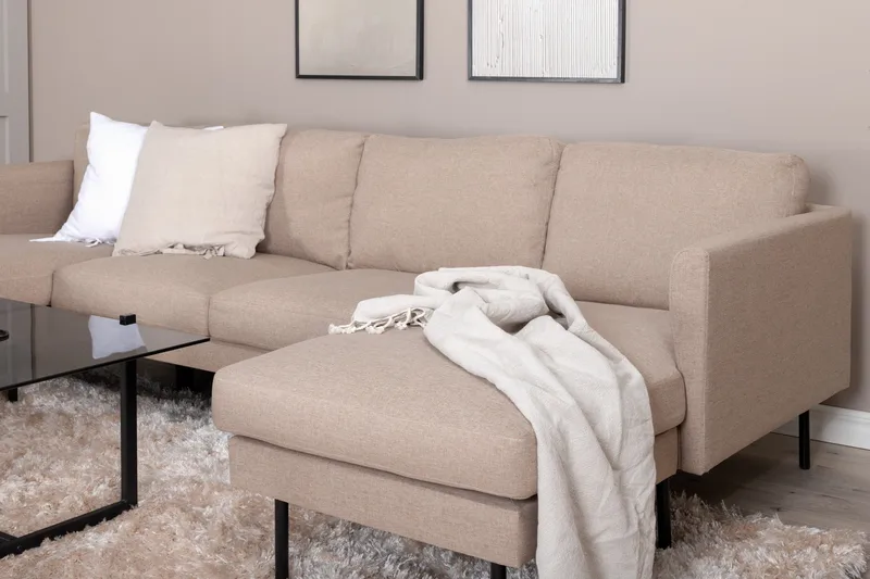 Zoom U-soffa - Beige - Möbler - Vardagsrum - Soffor - U-soffor