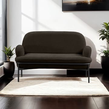 Zyricus 2-sits Soffa Teddy - Antracit - Möbler - Vardagsrum - Soffor - 2-sits soffor