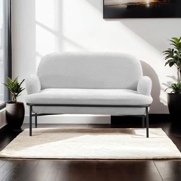 Zyricus 2-sits Soffa Teddy - Vit - Möbler - Vardagsrum - Soffor - 2-sits soffor