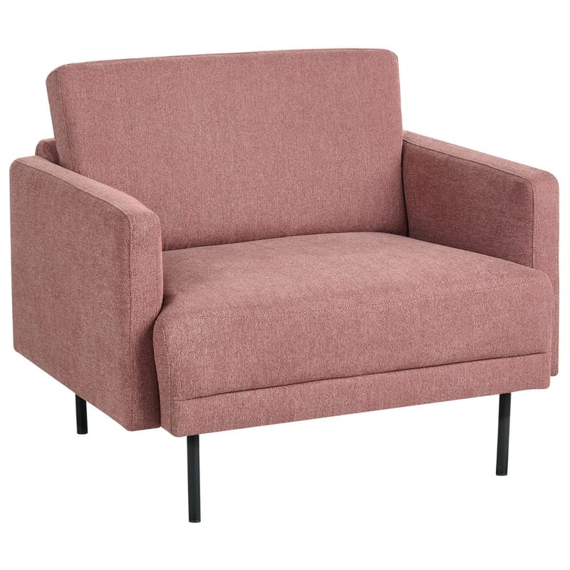 Soffset Breda - Rosa, Svart - Möbler - Vardagsrum - Fåtöljer