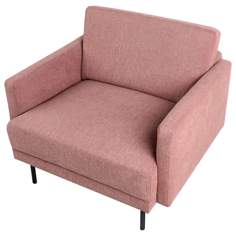 Soffset Breda - Rosa, Svart - Möbler - Vardagsrum - Fåtöljer