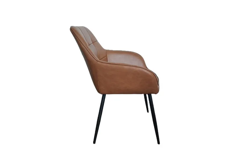 Sonal Karmstol - Cognac - Möbler - Vardagsrum - Stolar & sittmöbler - Karmstolar