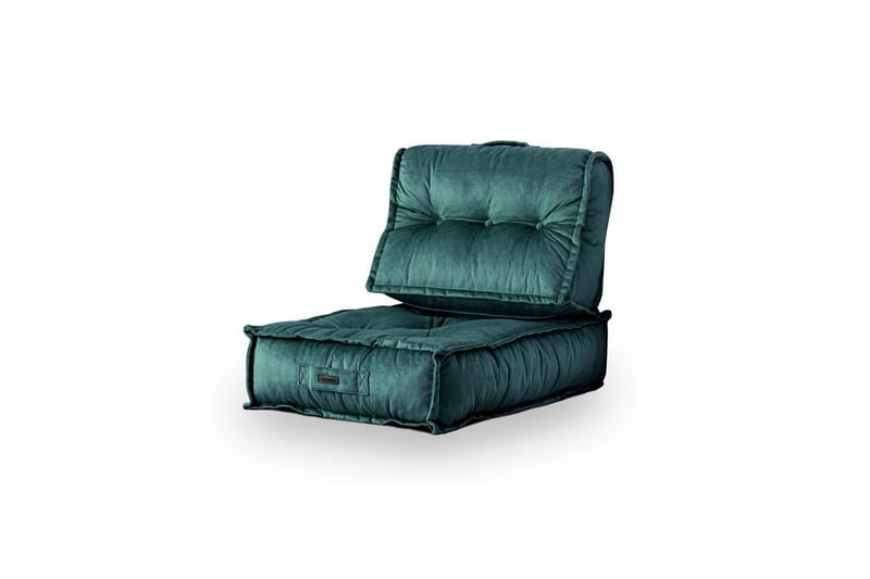 1-sits soffa Wenarport Petrolgrön - Petrolgrön - Möbler - Vardagsrum - Stolar & sittmöbler - Sittpuff