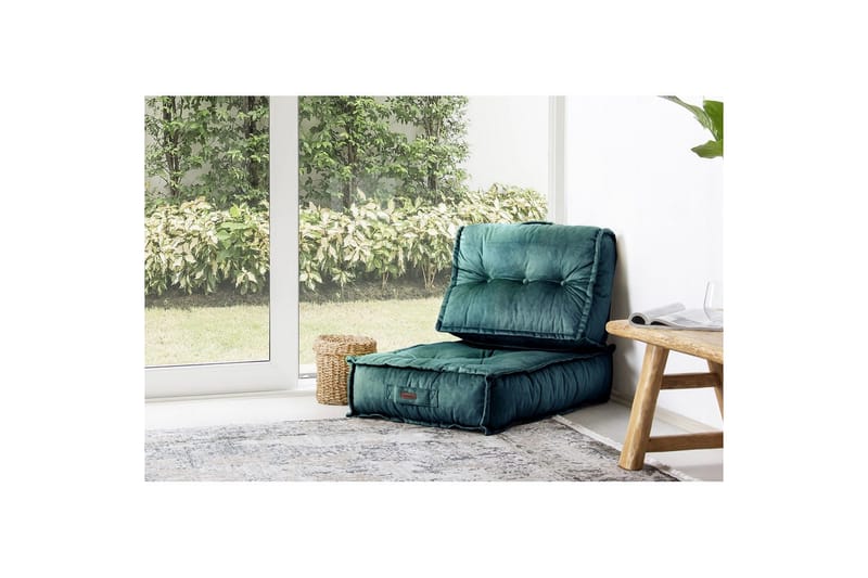 1-sits soffa Wenarport Petrolgrön - Petrolgrön - Möbler - Vardagsrum - Stolar & sittmöbler - Sittpuff