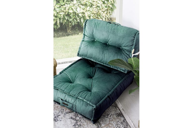 1-sits soffa Wenarport Petrolgrön - Petrolgrön - Möbler - Vardagsrum - Stolar & sittmöbler - Sittpuff