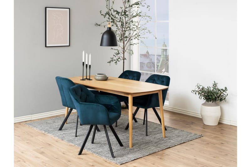 Alsephina Karmstol - Blå - Möbler - Vardagsrum - Stolar & sittmöbler - Karmstolar