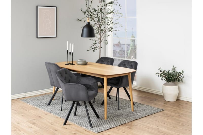 Alsephina Karmstol - Grå - Möbler - Vardagsrum - Stolar & sittmöbler - Karmstolar