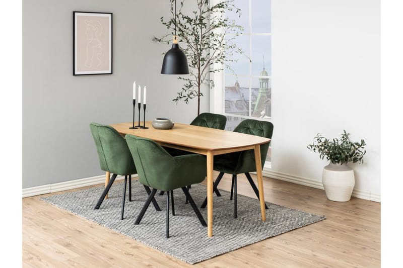 Alsephina Karmstol - Grön - Möbler - Vardagsrum - Stolar & sittmöbler - Karmstolar