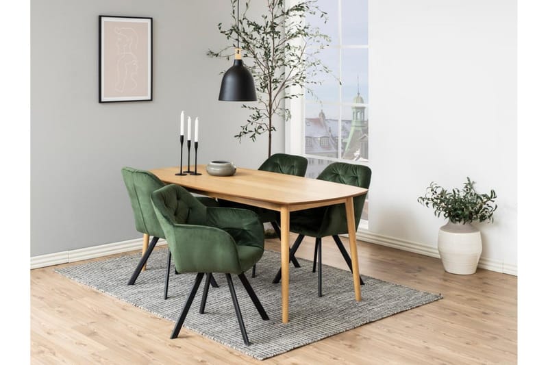 Alsephina Karmstol - Grön - Möbler - Vardagsrum - Stolar & sittmöbler - Karmstolar