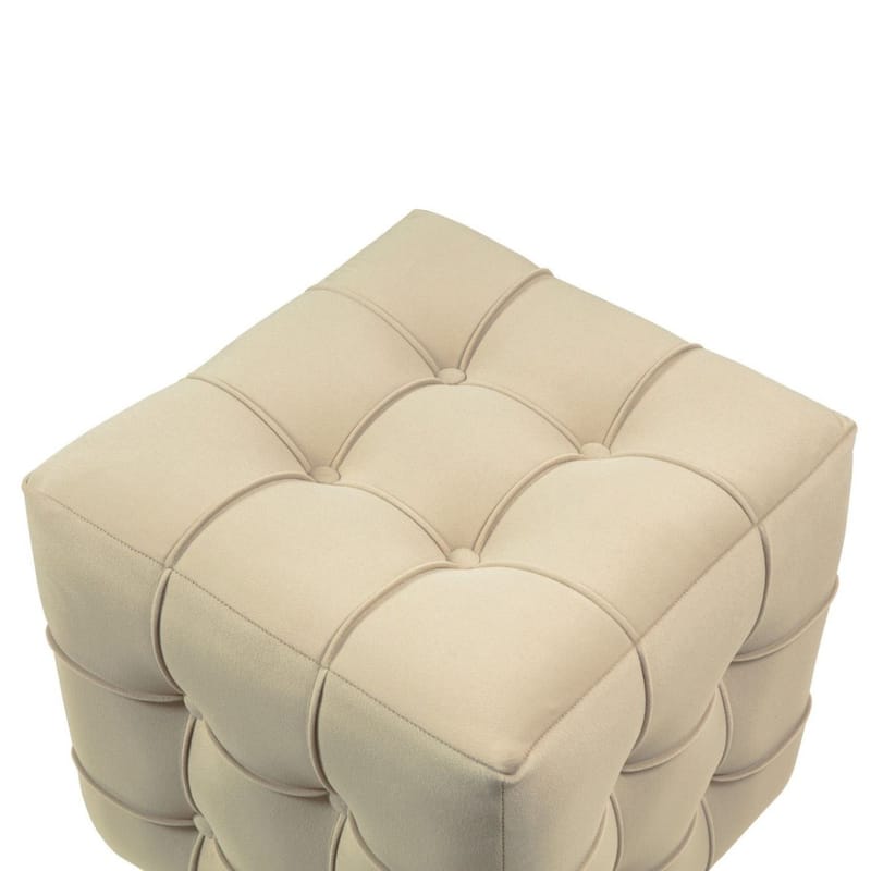 Ameias Sittpuff 42 cm - Cream - Möbler - Vardagsrum - Stolar & sittmöbler - Sittpuff