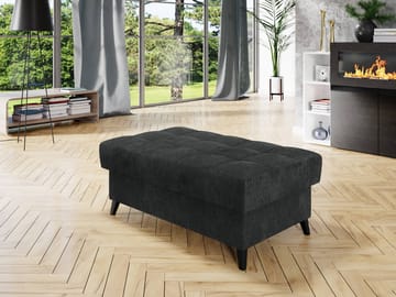 Amshyttan Fotpall 67 cm - Svart - Möbler - Vardagsrum - Stolar & sittmöbler - Sittpuff