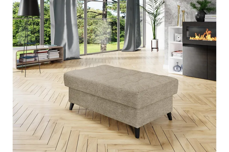 Amshyttan Sittpuff, Beige