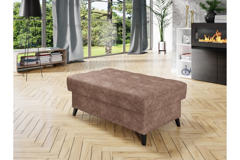 Amshyttan Sittpuff - Brun - Möbler - Vardagsrum - Stolar & sittmöbler - Sittpuff