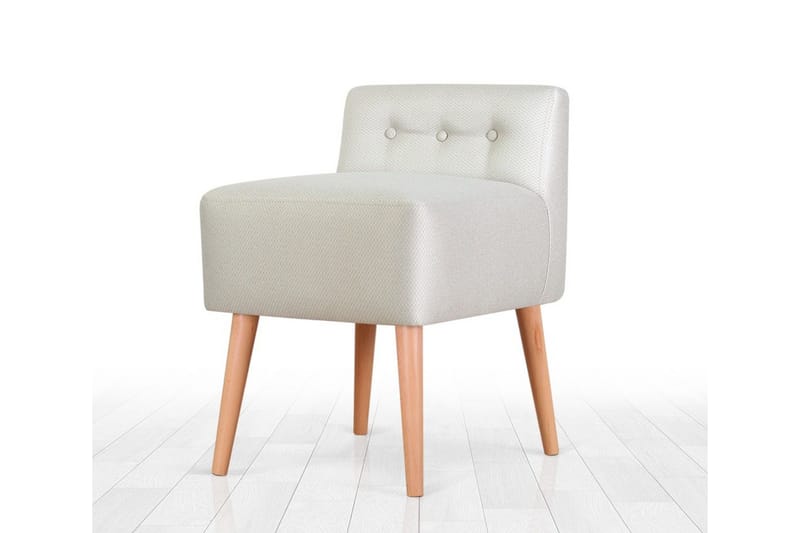 Anaro Sittpuff 43 cm Rektangulär - Beige - Möbler - Vardagsrum - Stolar & sittmöbler - Sittpuff