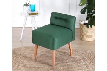 Anaro Sittpuff 43 cm Rektangulär - Mörkgrön - Möbler - Vardagsrum - Stolar & sittmöbler - Sittpuff