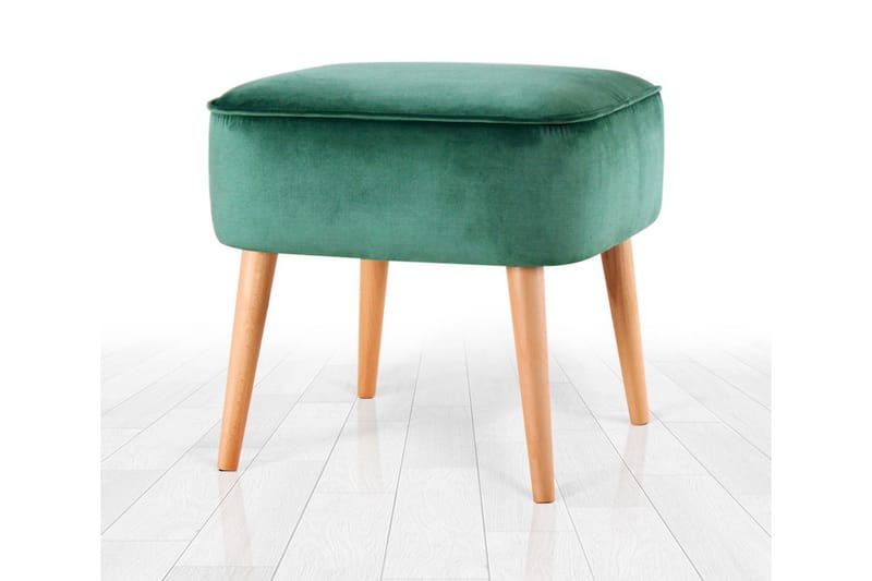 Anaro Sittpuff 45 cm Rektangulär, Grön