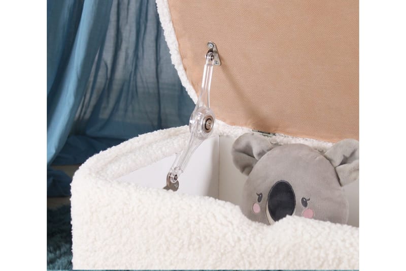 Anaro Sittpuff 61 cm Rektangulär - Vit - Möbler - Vardagsrum - Stolar & sittmöbler - Sittpuff