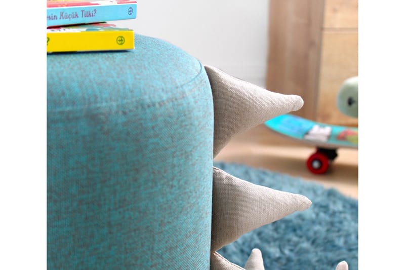 Anaro Sittpuff Rund - Blå - Möbler - Vardagsrum - Stolar & sittmöbler - Sittpuff