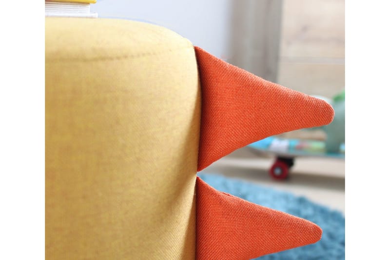 Anaro Sittpuff Rund - Gul - Möbler - Vardagsrum - Stolar & sittmöbler - Sittpuff