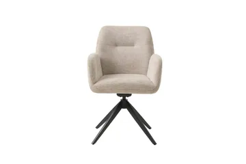 Annabela Karmstol - Beige - Möbler - Vardagsrum - Stolar & sittmöbler - Karmstolar