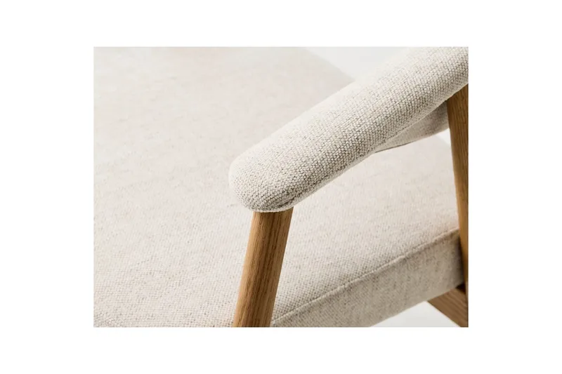 Ansari Karmstol - Beige - Möbler - Vardagsrum - Stolar & sittmöbler - Karmstolar