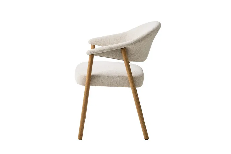 Ansari Karmstol - Beige - Möbler - Vardagsrum - Stolar & sittmöbler - Karmstolar