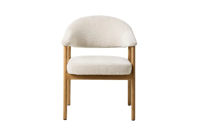 Ansari Karmstol - Beige - Möbler - Vardagsrum - Stolar & sittmöbler - Karmstolar