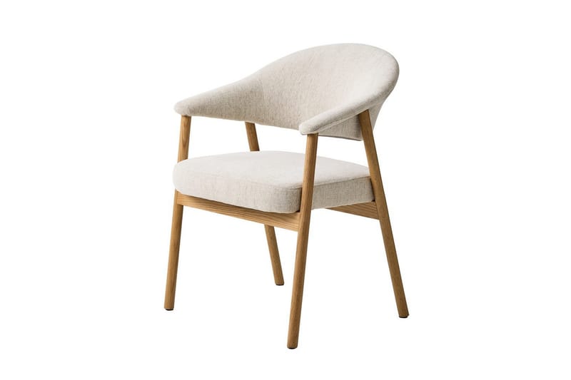 Ansari Karmstol - Beige - Möbler - Vardagsrum - Stolar & sittmöbler - Karmstolar