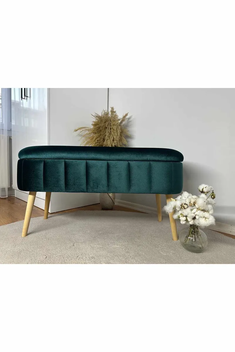 Armenia Sittpuff med förvaring 90 cm - Möbler - Vardagsrum - Stolar & sittmöbler - Sittpuff