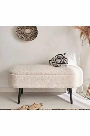 Armenia Sittpuff med förvaring 90 cm - Möbler - Vardagsrum - Stolar & sittmöbler - Sittpuff