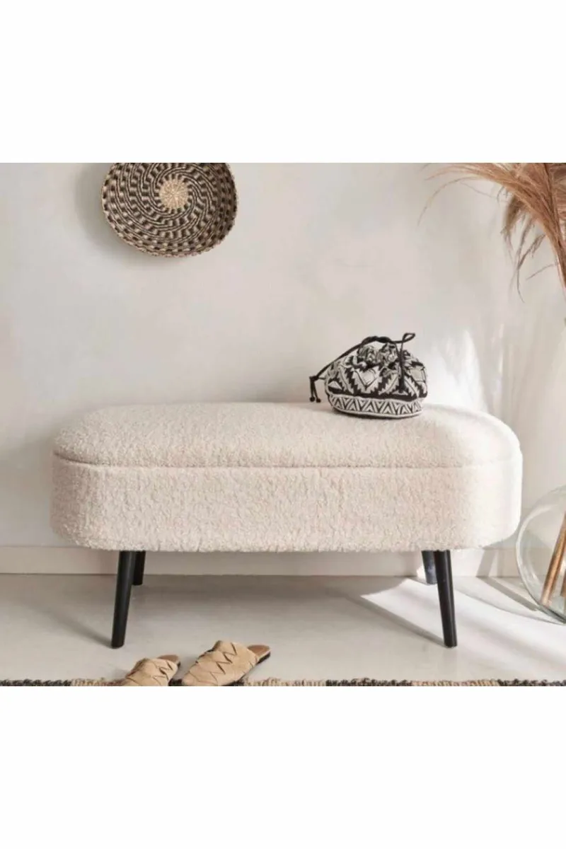 Armenia Sittpuff med förvaring 90 cm - Möbler - Vardagsrum - Stolar & sittmöbler - Sittpuff
